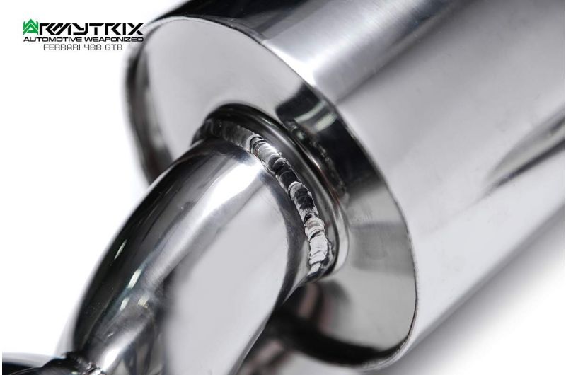 Armytrix exhaust systems for Ferrari 488 Pista / Pista Spider (2018-2020) valvetronic exhaust system