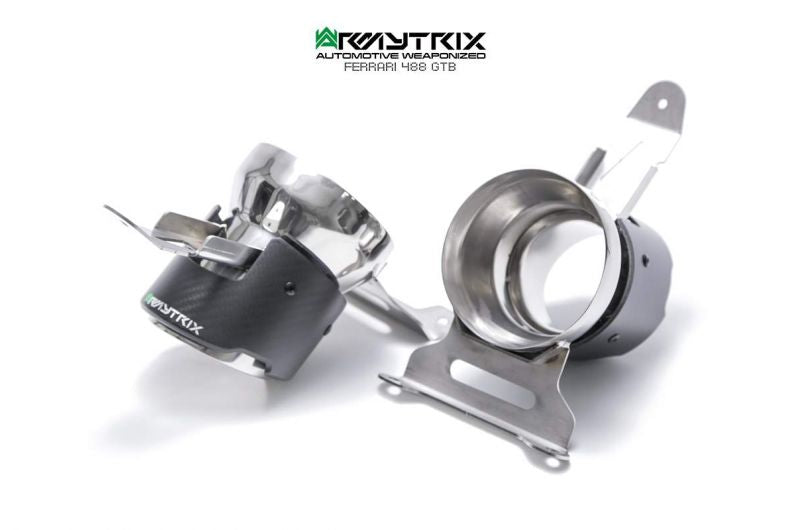 Armytrix exhaust systems for Ferrari 488 Pista / Pista Spider (2018-2020) valvetronic exhaust system