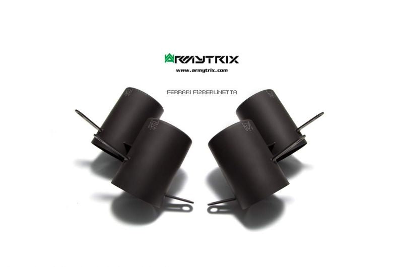 Armytrix exhaust systems for Ferrari F12 (2012-2017) valvetronic exhaust system