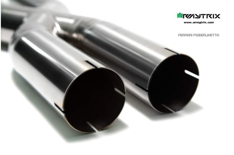 Armytrix exhaust systems for Ferrari F12 (2012-2017) valvetronic exhaust system