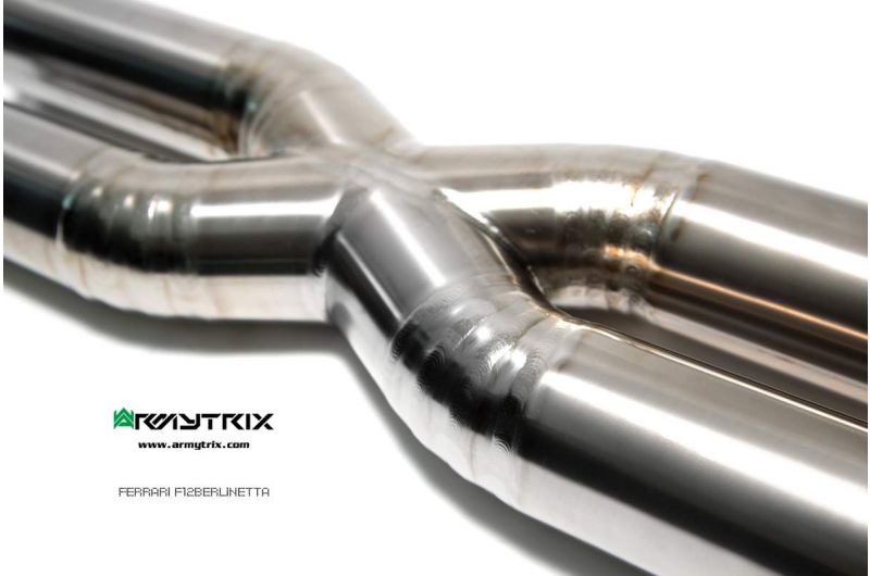 Armytrix exhaust systems for Ferrari F12 (2012-2017) valvetronic exhaust system