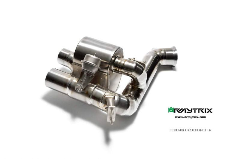 Armytrix exhaust systems for Ferrari F12 (2012-2017) valvetronic exhaust system