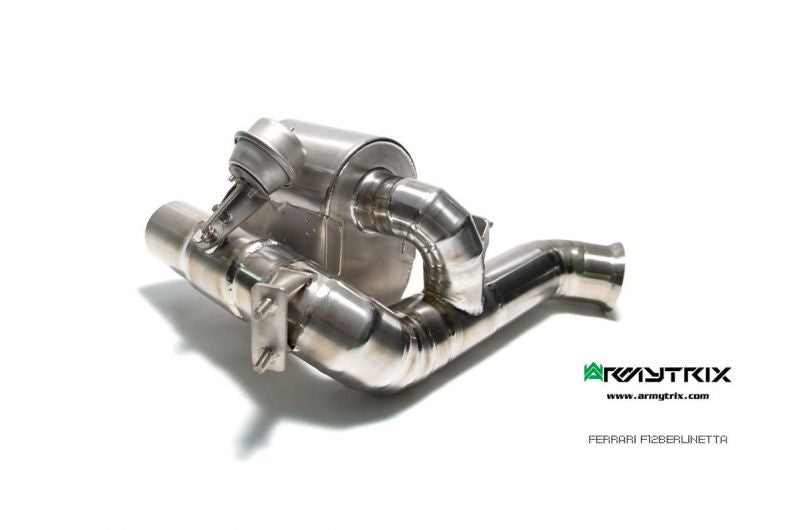 Armytrix exhaust systems for Ferrari F12 (2012-2017) valvetronic exhaust system