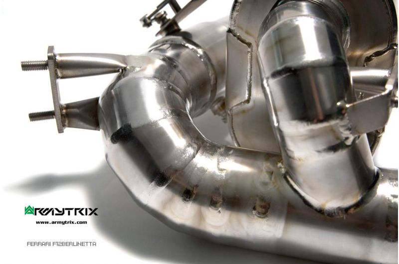 Armytrix exhaust systems for Ferrari F12 (2012-2017) valvetronic exhaust system