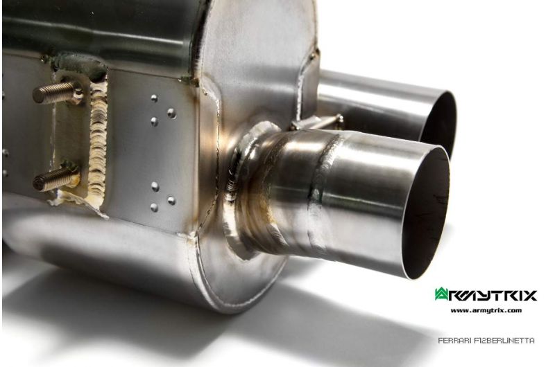 Armytrix exhaust systems for Ferrari F12 (2012-2017) valvetronic exhaust system