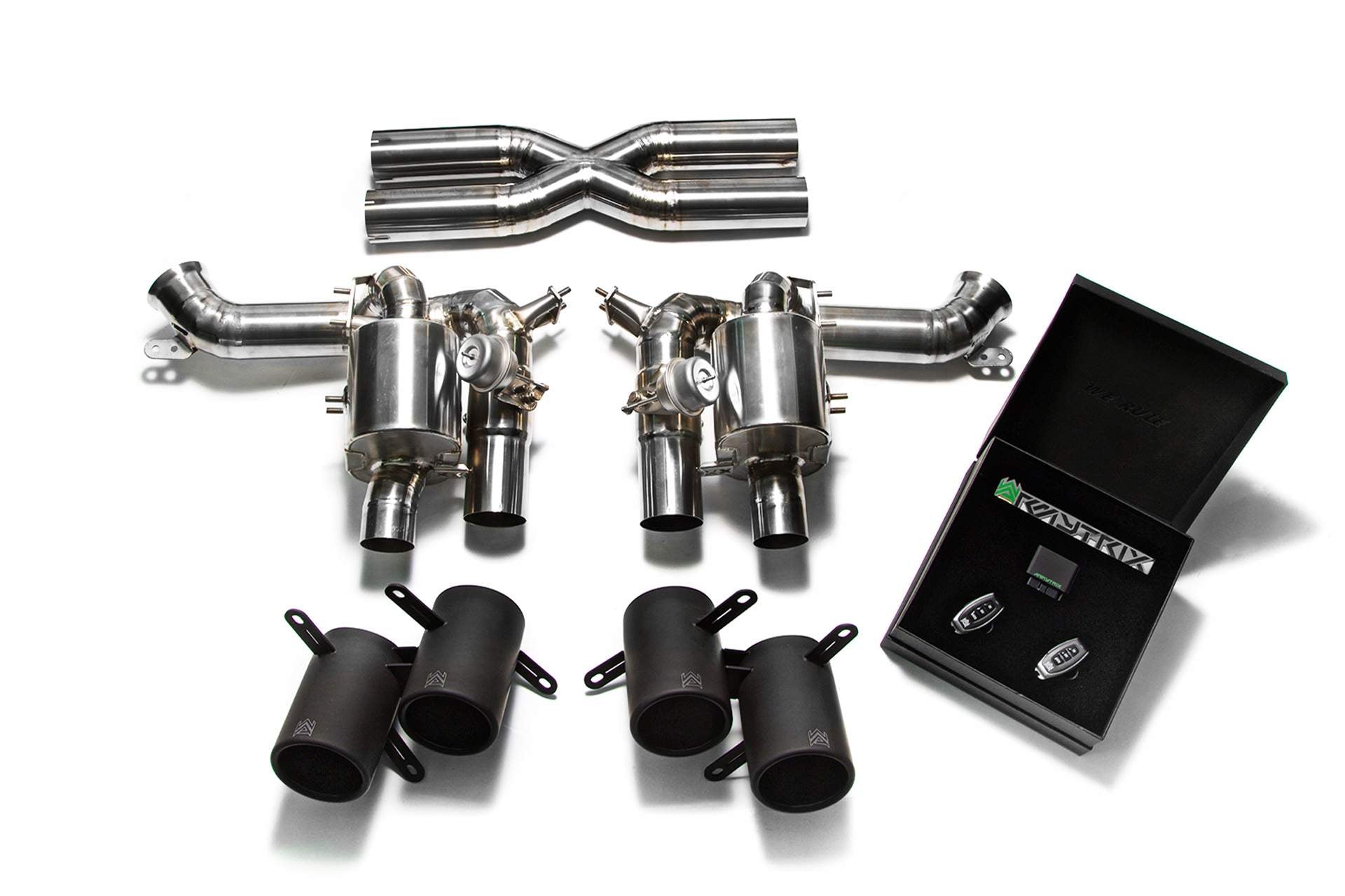 Armytrix exhaust systems for Ferrari F12 (2012-2017) valvetronic exhaust system