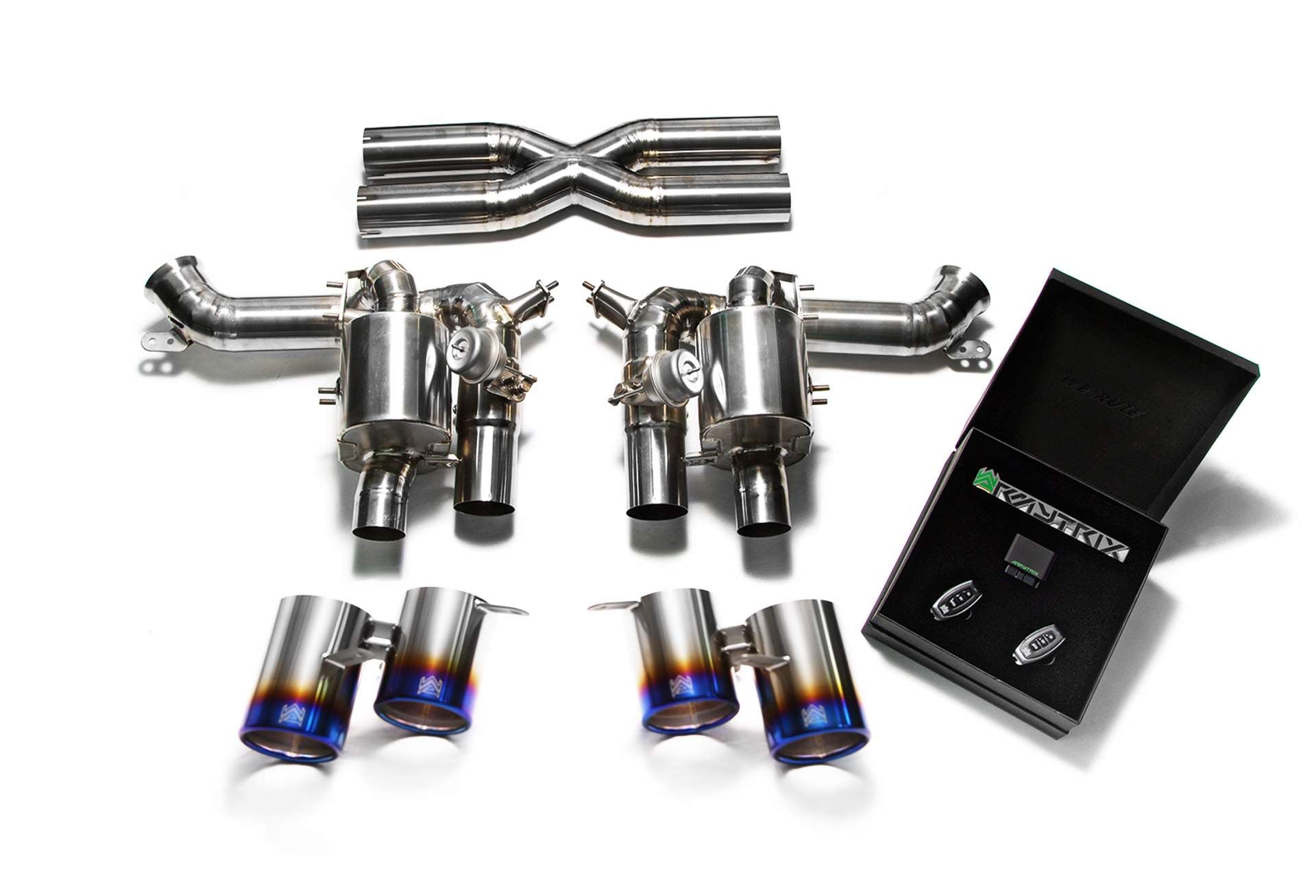 Armytrix exhaust systems for Ferrari F12 (2012-2017) valvetronic exhaust system