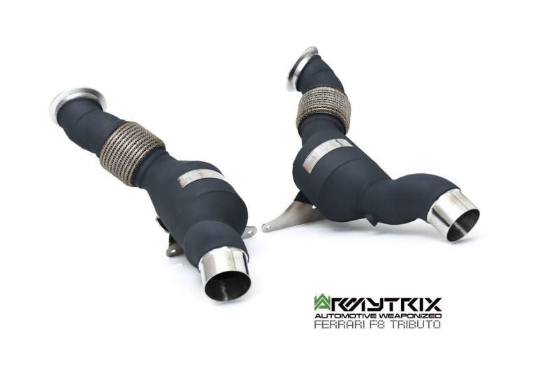 Exhaust systems for Ferrari F8 Tributo (2019-Present) valvetronic exhaust system