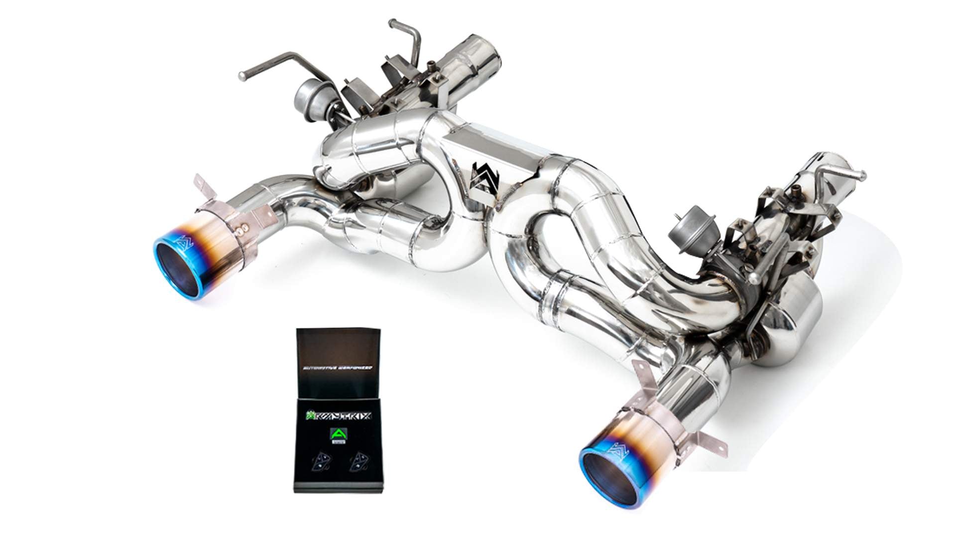 Exhaust systems for Ferrari F8 Tributo (2019-Present) valvetronic exhaust system