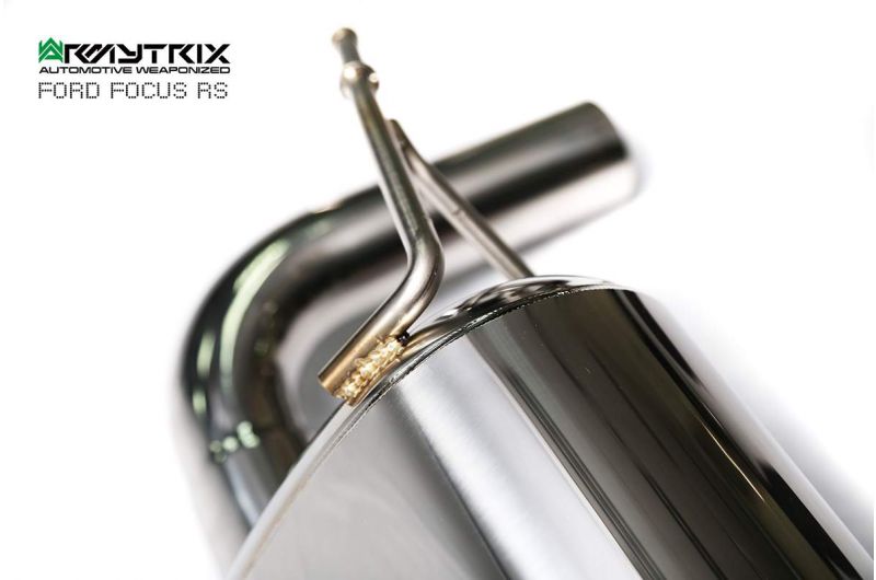 Armytrix exhaust system for Focus RS (MKIII) 2.3L Turbo (2016-2018) valvetronic exhaust system