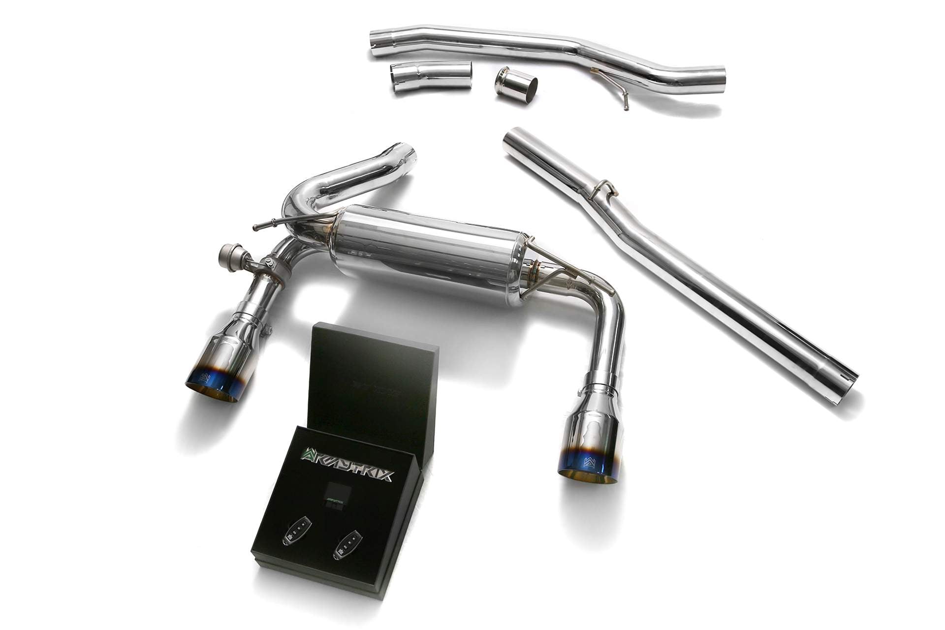 Armytrix exhaust system for Focus RS (MKIII) 2.3L Turbo (2016-2018) valvetronic exhaust system