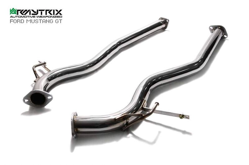 Armytrix exhaust system for Ford Mustang GT Coupé 5.0 V8 MK6 (2015-2017) valvetronic exhaust system