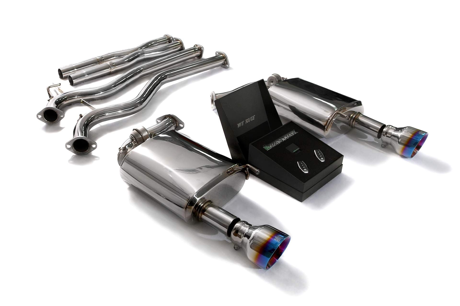 Armytrix exhaust system for Ford Mustang GT Coupé 5.0 V8 MK6 (2015-2017) valvetronic exhaust system
