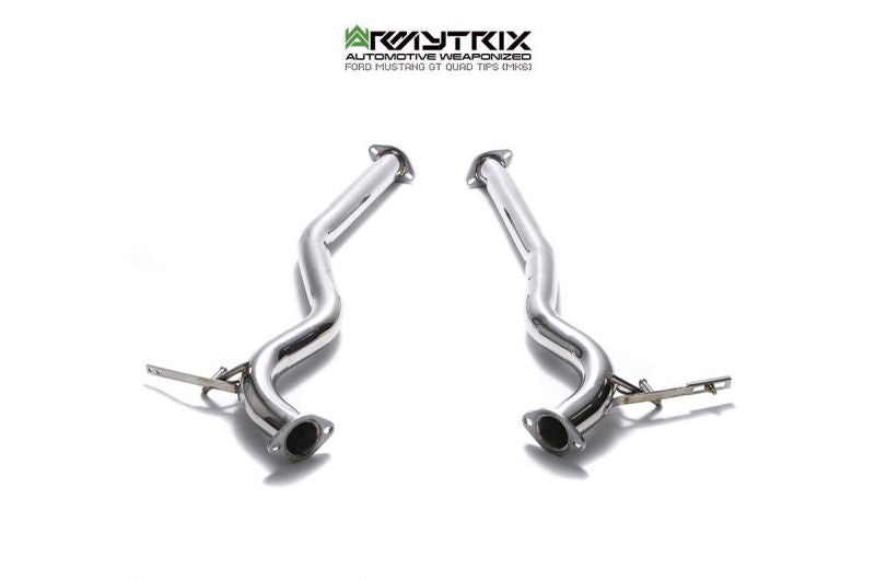 Armytrix exhaust system for Ford Mustang GT Convertible 5.0 V8 MK6 Facelift (2018-present) valvetronic exhaust system