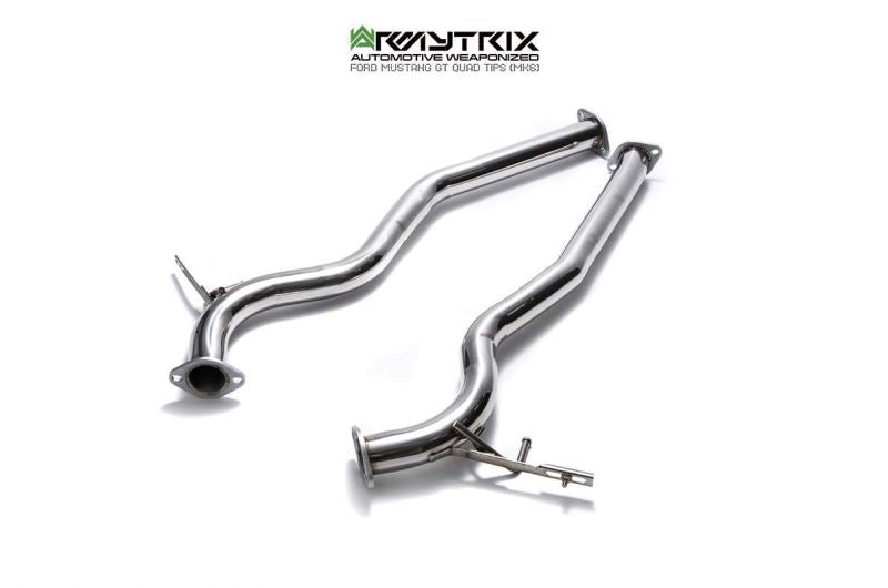 Armytrix exhaust system for Ford Mustang GT Convertible 5.0 V8 MK6 Facelift (2018-present) valvetronic exhaust system