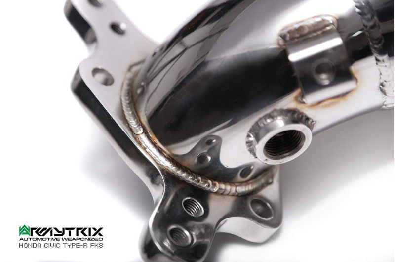Armytrix exhaust systems for Honda Civic Type-R FK8 (2017-2022) valvetronic exhaust system
