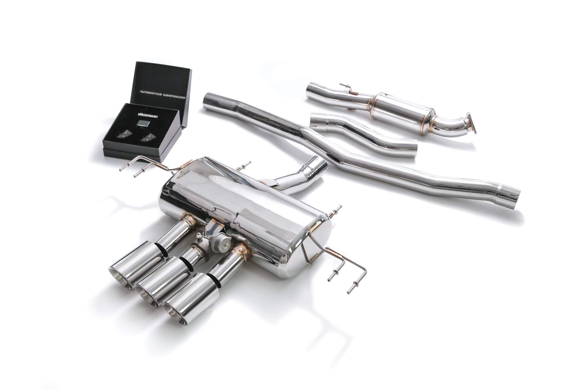 Armytrix exhaust systems for Honda Civic Type-R FK8 (2017-2022) valvetronic exhaust system