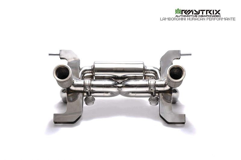 Armytrix exhaust systems for Lamborghini Huracan LP640-4 Performanté (2017-2019) valvetronic exhaust system