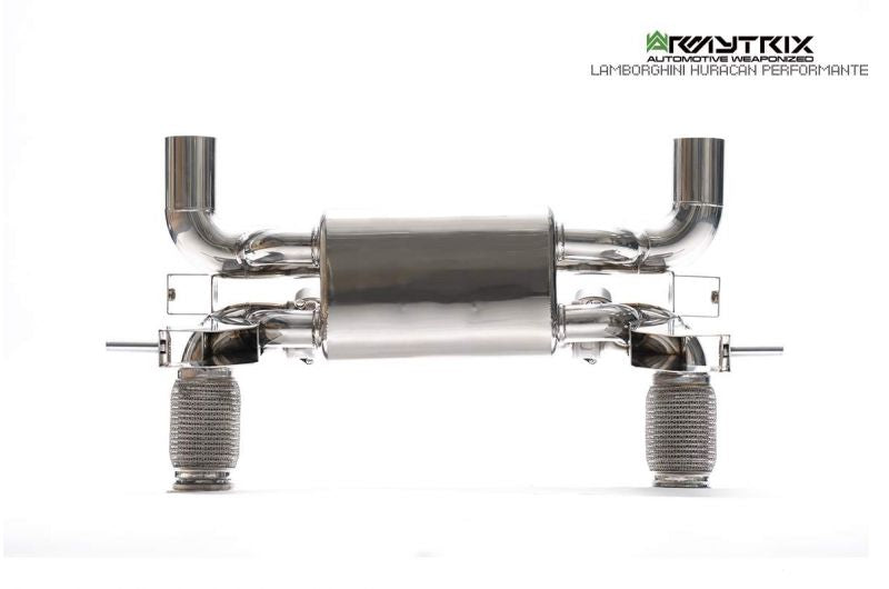 Armytrix exhaust systems for Lamborghini Huracan LP640-4 Performanté (2017-2019) valvetronic exhaust system