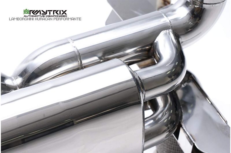 Armytrix exhaust systems for Lamborghini Huracan LP640-4 Performanté (2017-2019) valvetronic exhaust system