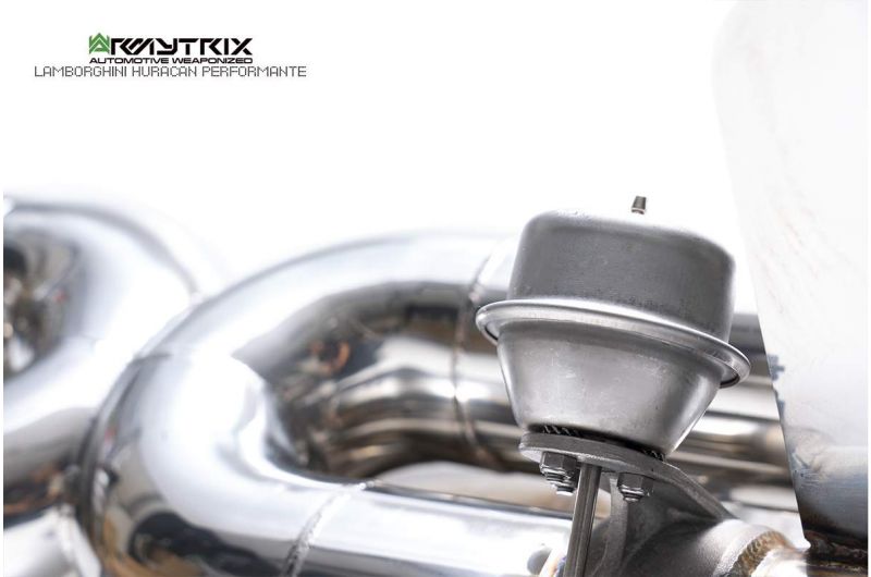 Armytrix exhaust systems for Lamborghini Huracan LP640-4 Performanté (2017-2019) valvetronic exhaust system