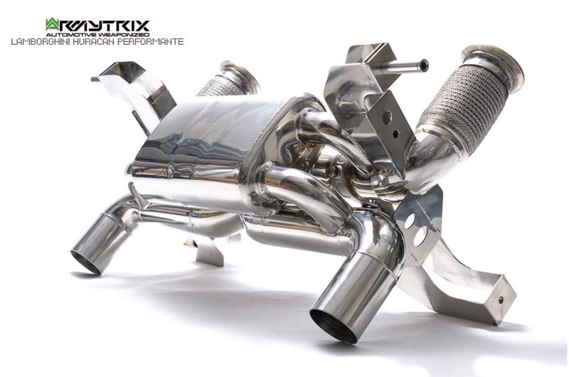 Armytrix exhaust systems for Lamborghini Huracan LP640-4 Performanté (2017-2019) valvetronic exhaust system