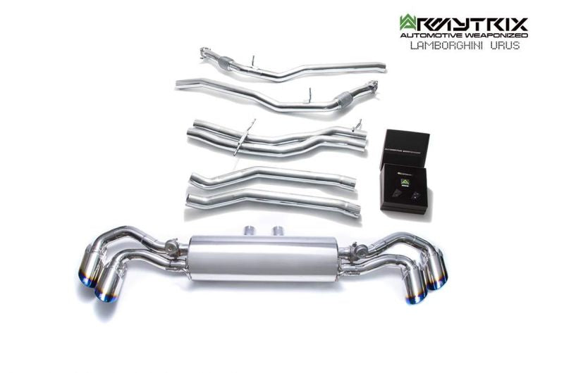 Armytrix exhaust systems for Lamborghini Urus (2018-Present) valvetronic exhaust system