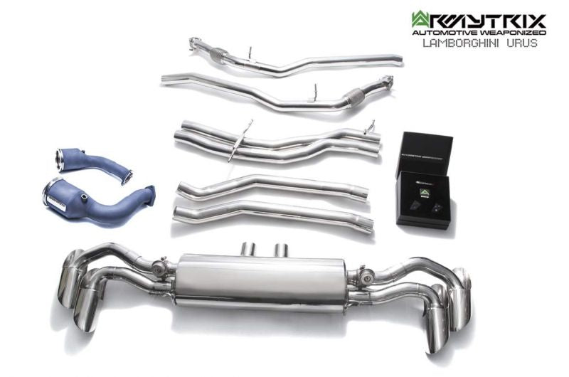 Armytrix exhaust systems for Lamborghini Urus (2018-Present) valvetronic exhaust system
