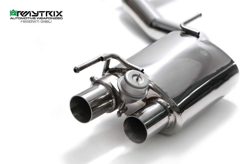 Armytrix exhaust systems for Maserati Ghibli (2013-2018) valvetronic exhaust system