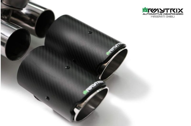 Armytrix exhaust systems for Maserati Ghibli (2013-2018) valvetronic exhaust system