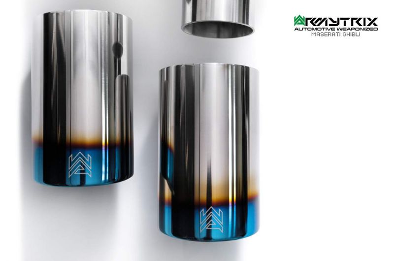 Armytrix exhaust systems for Maserati Ghibli (2013-2018) valvetronic exhaust system