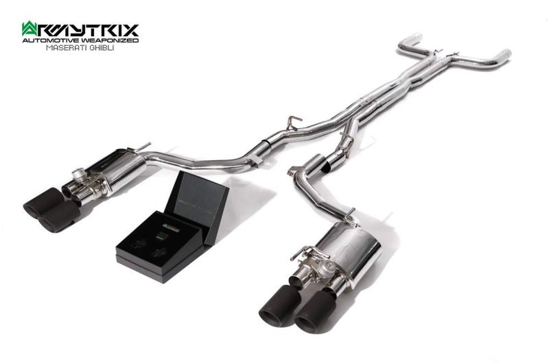 Armytrix exhaust systems for Maserati Ghibli (2013-2018) valvetronic exhaust system