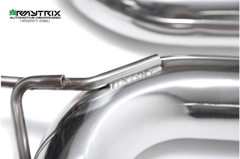 Armytrix exhaust systems for Maserati Ghibli (2013-2018) valvetronic exhaust system