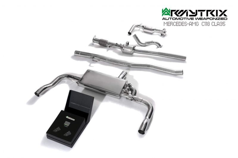 Armytrix exhaust systems for Mercedes-AMG C118 CLA35 AMG(2019-Present) valvetronic exhaust system