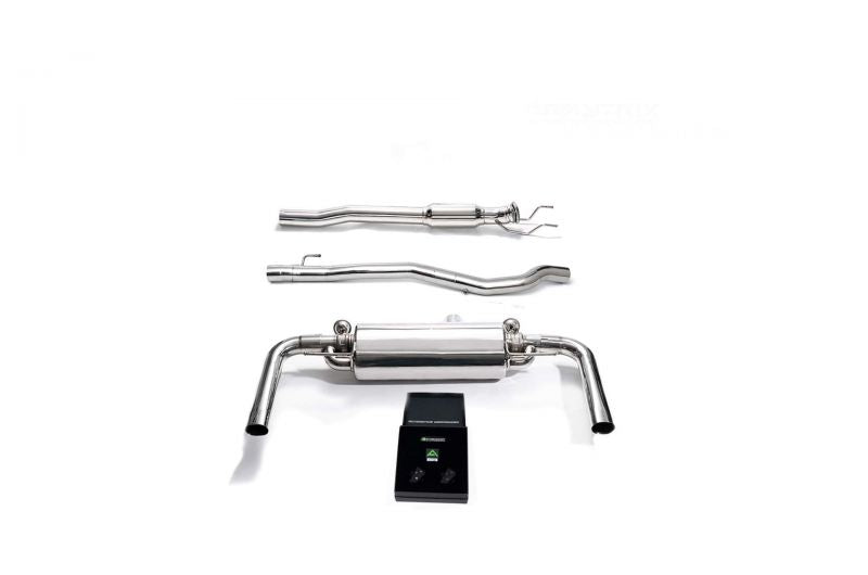 Armytrix exhaust systems for Mercedes-AMG X118 CLA45 S AMG Shooting Brake (2019-Present) valvetronic exhaust system