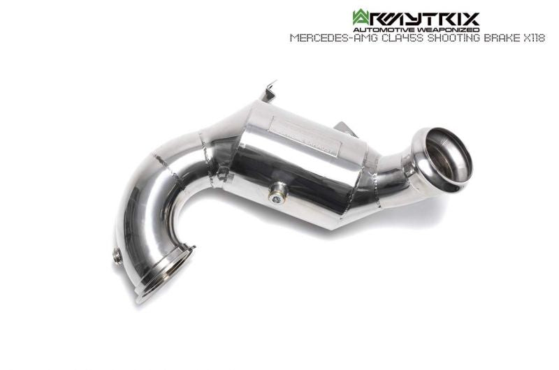 Armytrix exhaust systems for Mercedes-AMG X118 CLA45 S AMG Shooting Brake (2019-Present) valvetronic exhaust system