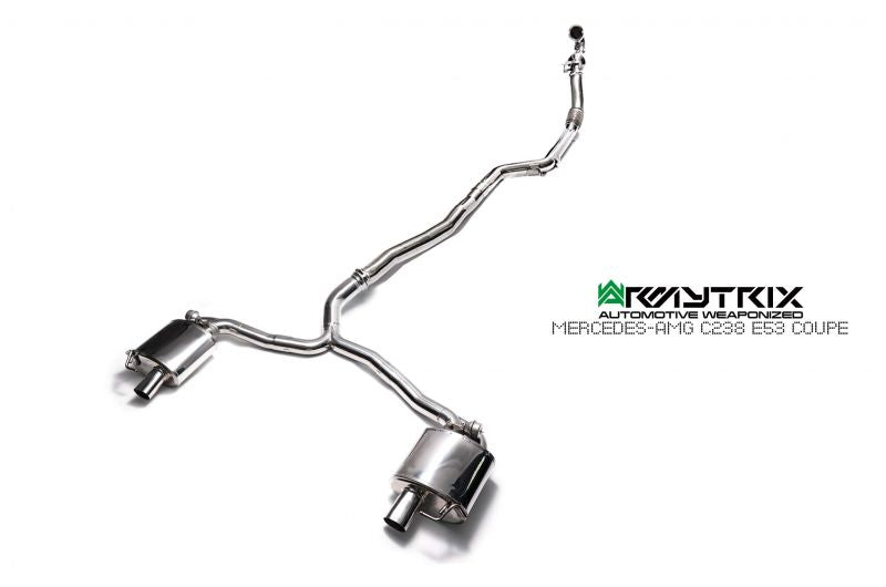 Armytrix exhaust system for Mercedes-AMG C238 E53 Coupe (2018-2020) valvetronic exhaust system