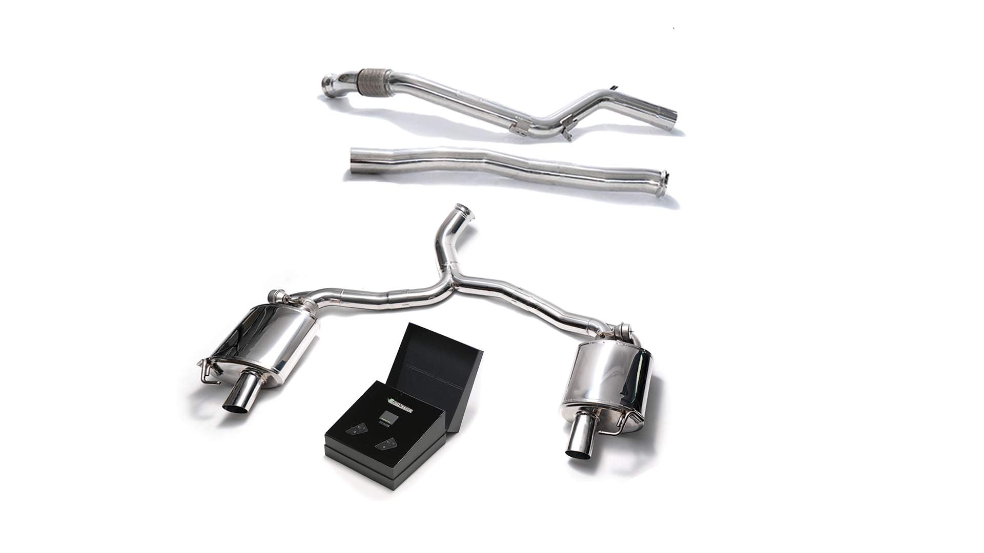 Armytrix exhaust system for Mercedes-AMG C238 E53 Coupe (2018-2020) valvetronic exhaust system