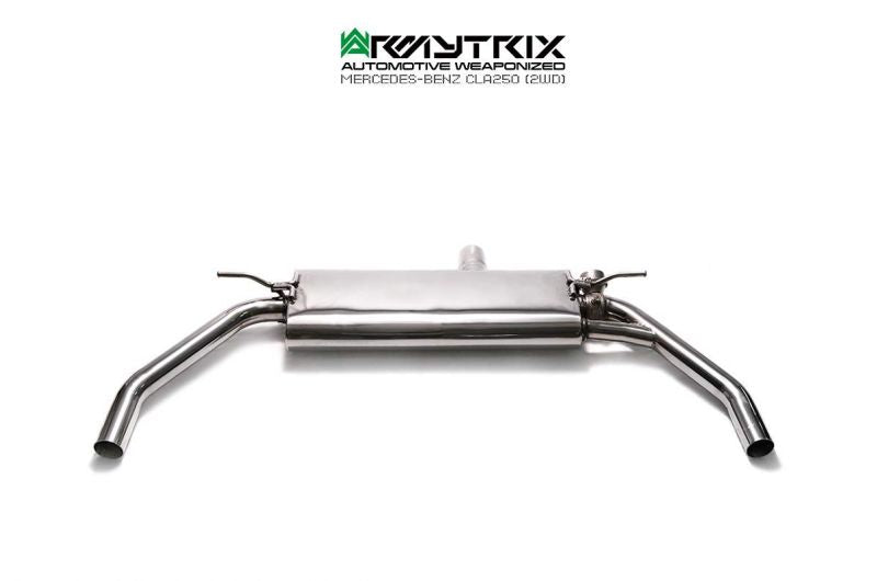Armytrix exhaust system for Mercedes Benz C117 CLA180/CLA200/CLA250 (2016-2019) non-opf/pof models > valvetronic exhaust system