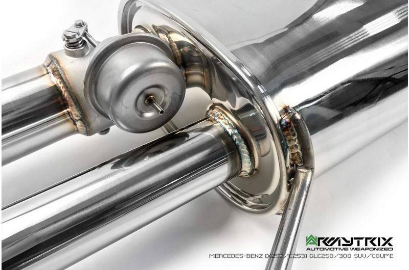 Armytrix exhaust system for Mercedes Benz X253 GLC250/GLC300 (2016-2018) valvetronic exhaust system