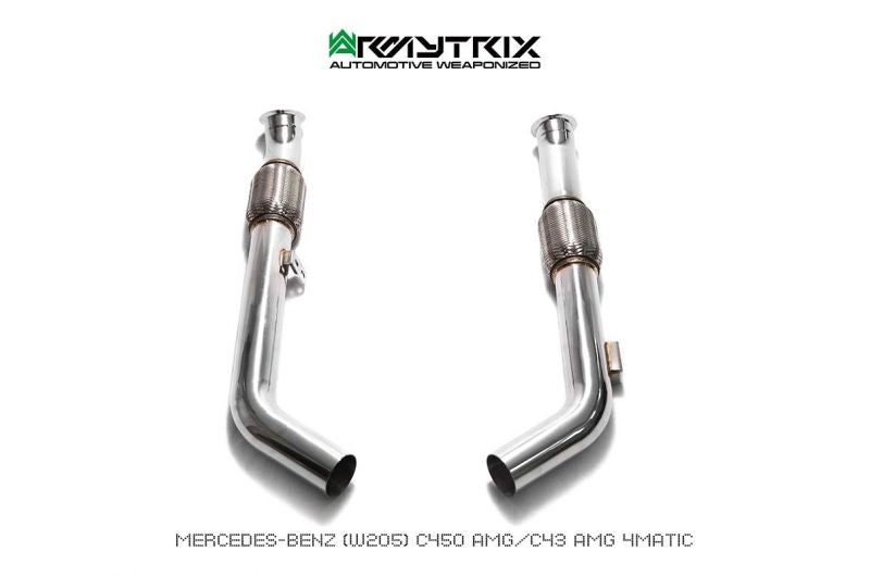 Armytrix exhaust system for Mercedes-AMG W205 C43 (2015-2022) valvetronic exhaust system
