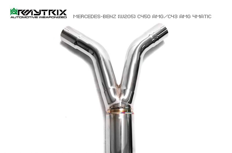Armytrix exhaust system for Mercedes-AMG W205 C43 (2015-2022) valvetronic exhaust system
