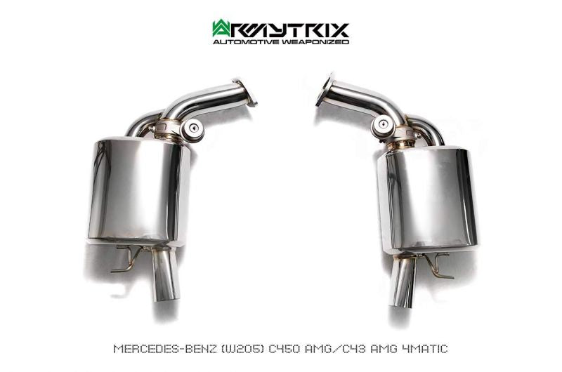 Armytrix exhaust system for Mercedes-AMG W205 C43 (2015-2022) valvetronic exhaust system