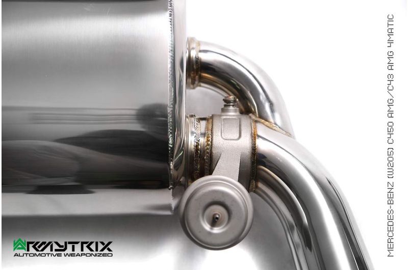 Armytrix exhaust system for Mercedes-AMG W205 C43 (2015-2022) valvetronic exhaust system