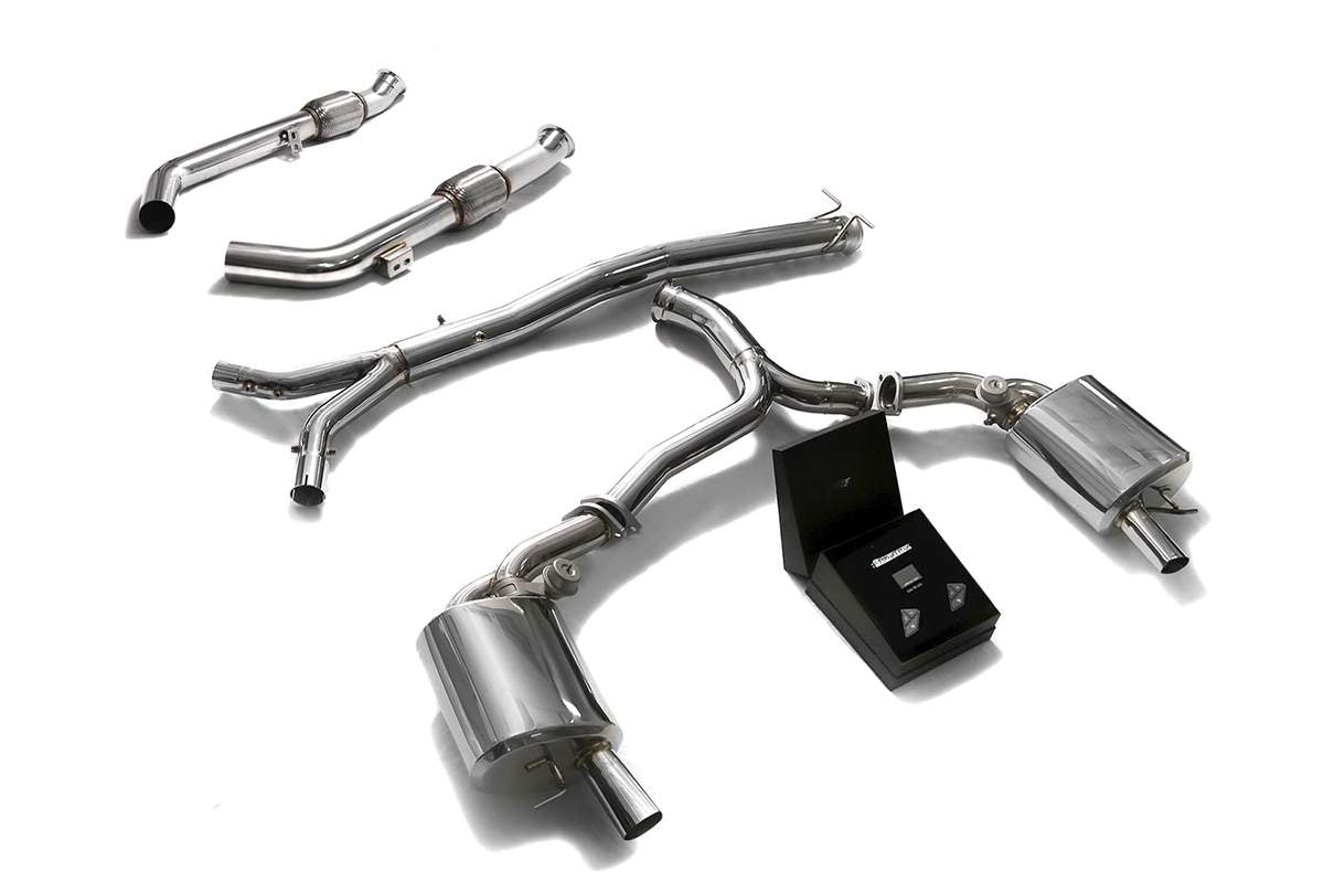 Armytrix exhaust system for Mercedes-AMG W205 C43 (2015-2022) valvetronic exhaust system