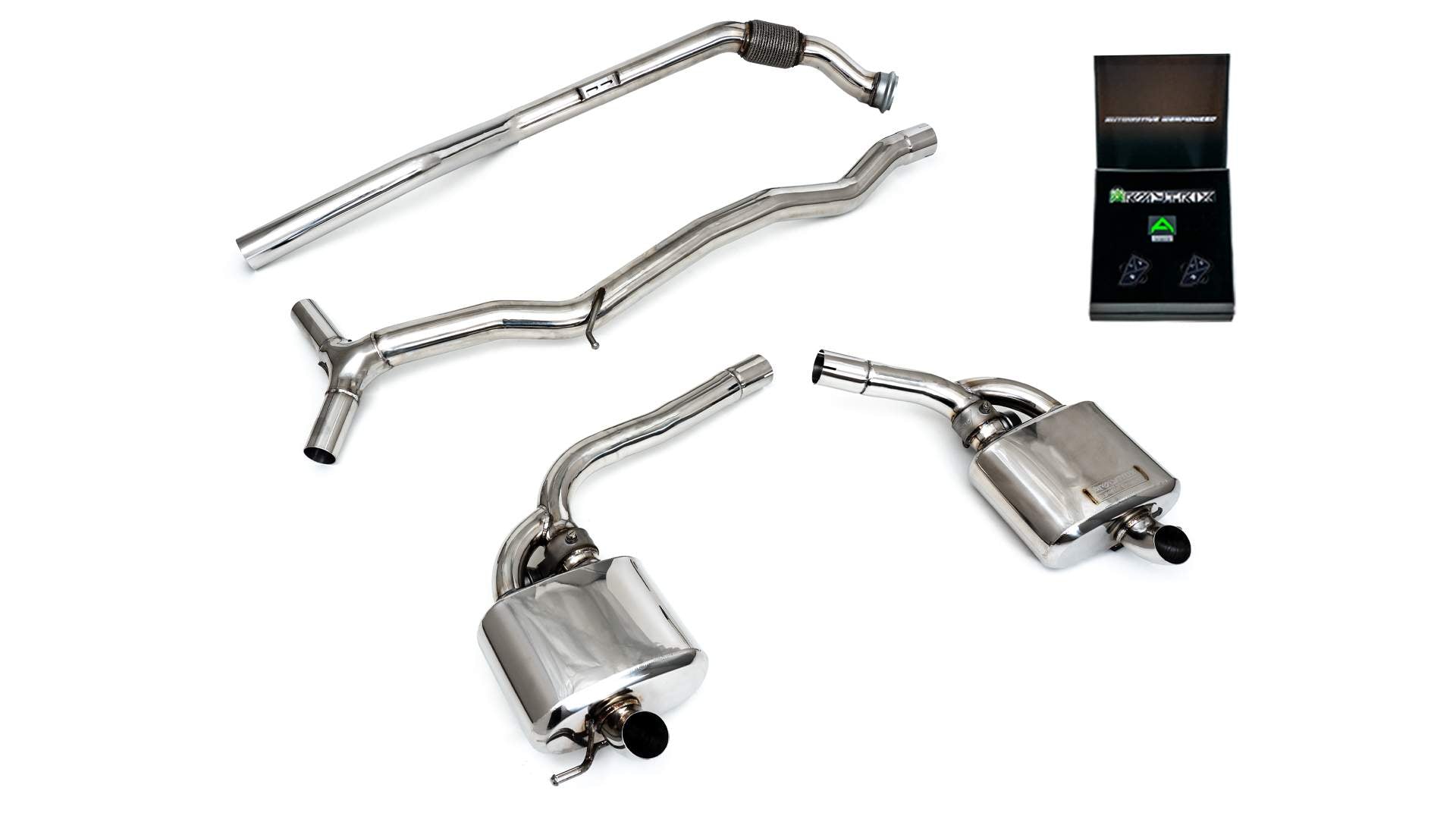 Armytrix exhaust system for Mercedes-Benz W206 C300 OPF (2021-Present) valvetronic exhaust system