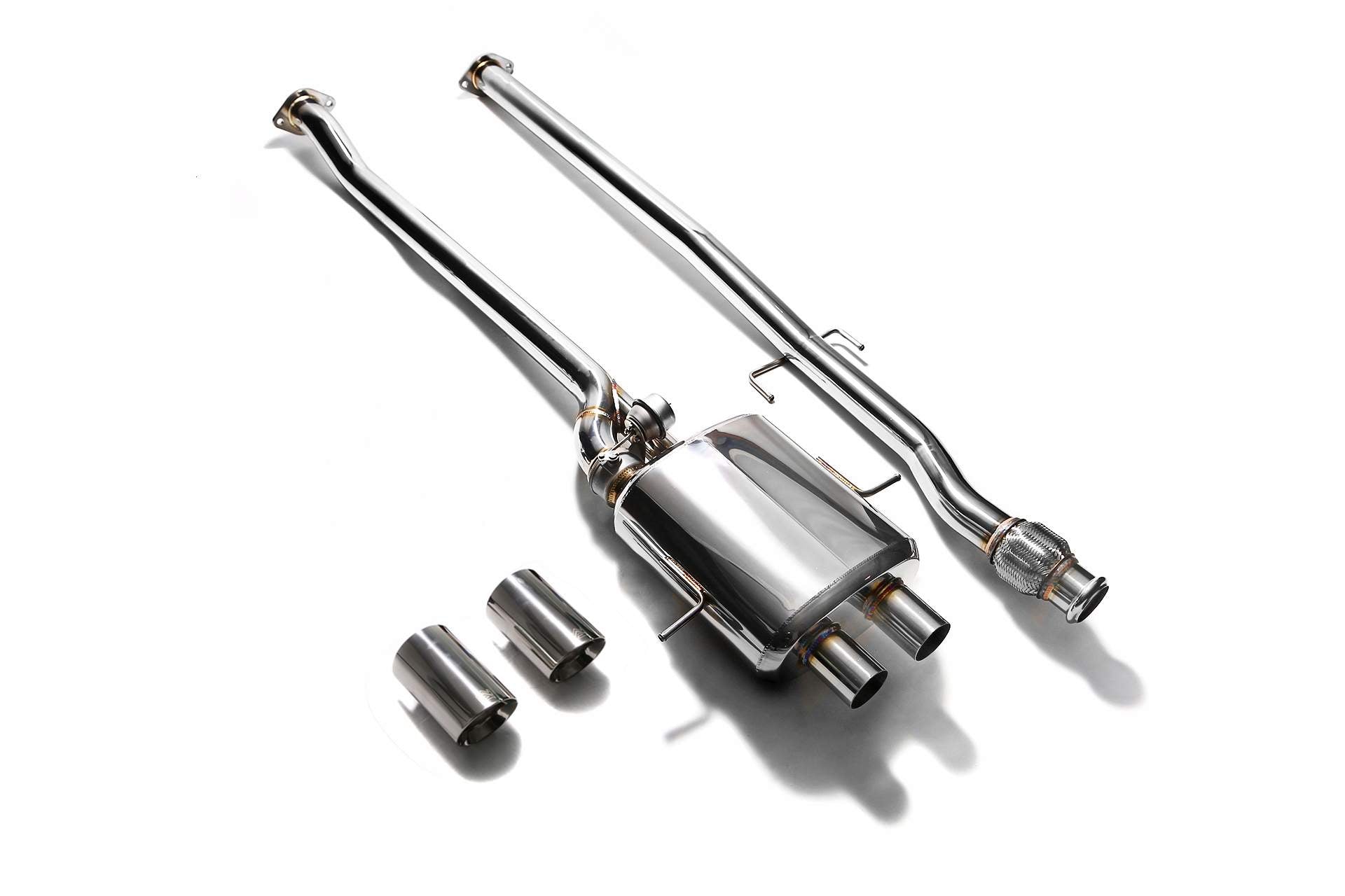 Armytrix exhaust system for MINI Cooper S R56/R57/R58/R59 1.6 turbo (2010-2014) valvetronic exhaust system