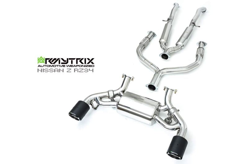 Armytrix exhaust system for Nissan Z RZ34 (2023-Present) valvetronic exhaust system