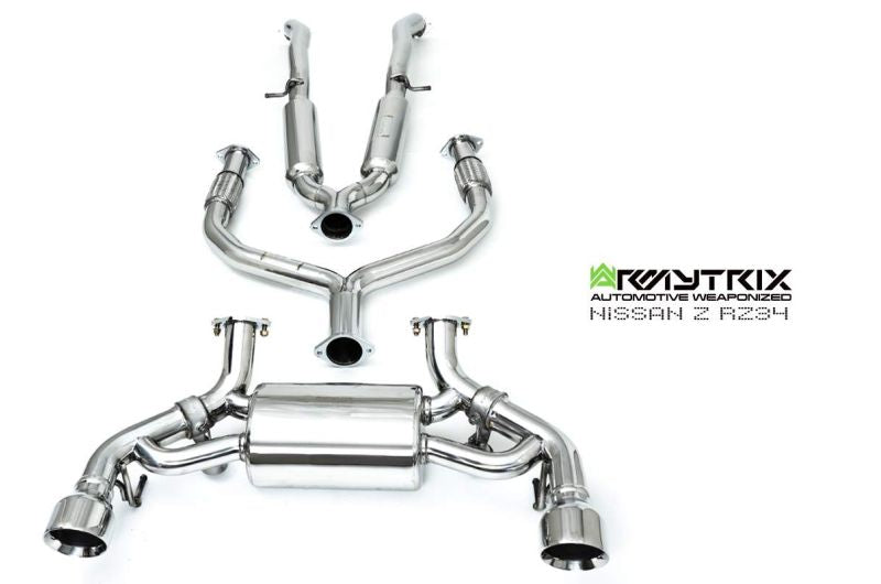 Armytrix exhaust system for Nissan Z RZ34 (2023-Present) valvetronic exhaust system
