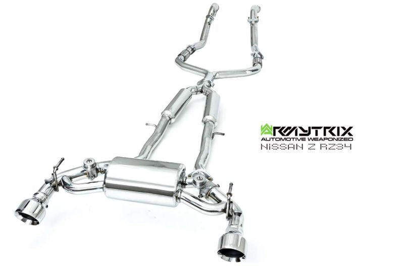 Armytrix exhaust system for Nissan Z RZ34 (2023-Present) valvetronic exhaust system